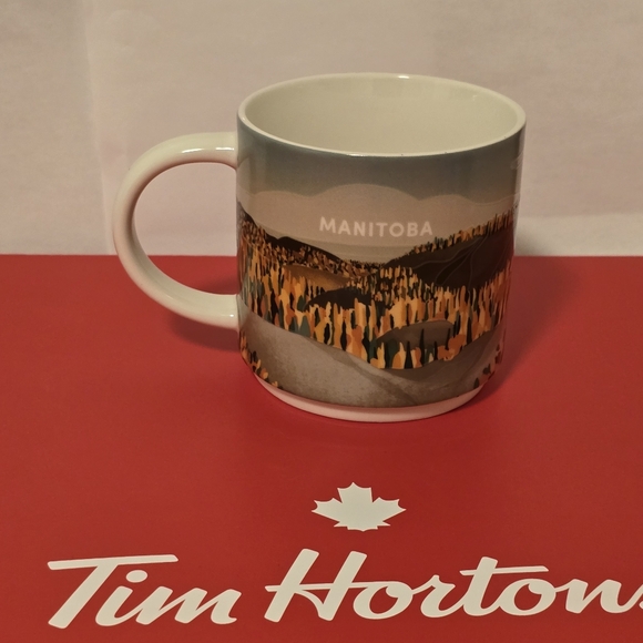Tim Hortons Travel Collection "Manitoba" 60th anniversary mug 2024 - Picture 3 of 8